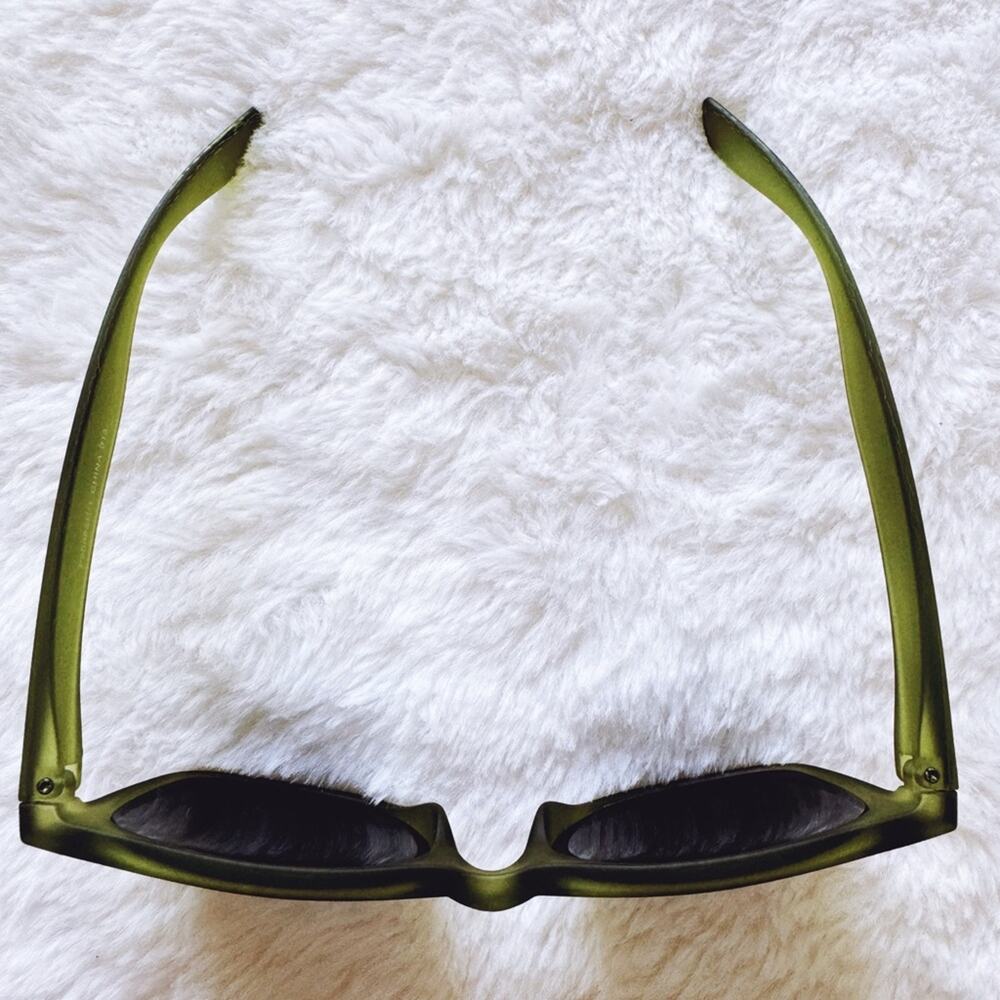 Luke Green Polycarbonate Sunglasses - Picture 2 of 12